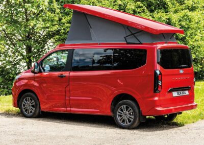 Our range of SCA Pop top roofs are a premium brand manufactured in Germany and carries a VW Approved and TUV Tested. offering sprung loaded beds and strapless lock down roofs with scenic canvases.